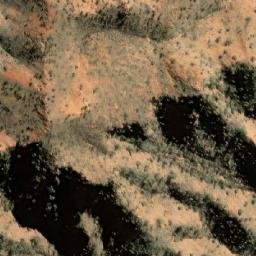 Satellite imagery of British Empire Mine, AU