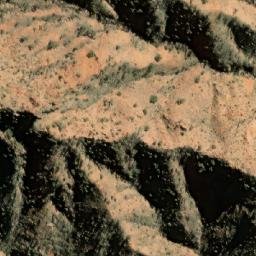 Satellite imagery of British Empire Mine, AU