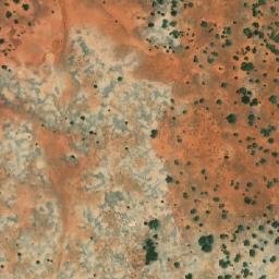 Satellite imagery of Pink Hills, AU