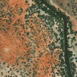 Satellite imagery of Pink Hills, AU