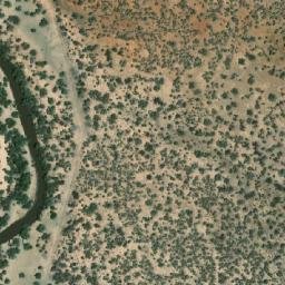 Satellite imagery of Pink Hills, AU