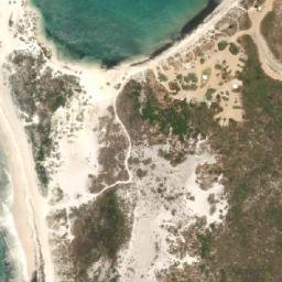 Satellite imagery of Sandy Point, AU