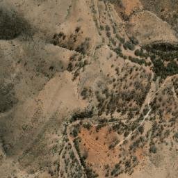 Satellite imagery of Blue Mine, AU