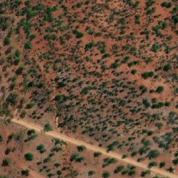 Satellite imagery of Allens Find Mine, AU