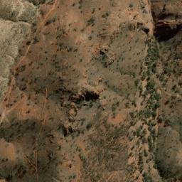 Satellite imagery of Blue Mine, AU