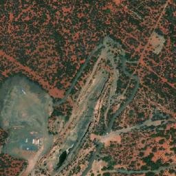Satellite imagery of Camperdown Mine, AU