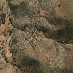 Satellite imagery of Wheal Turner Mines, AU