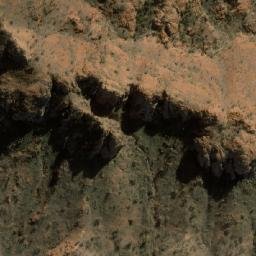 Satellite imagery of Mount Ward, AU