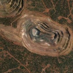 Satellite imagery of Curragibbin Hill, AU