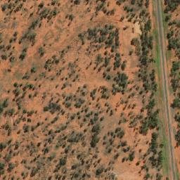 Satellite imagery of Mount Kelly, AU