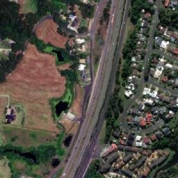 Satellite imagery of White Bluff, AU
