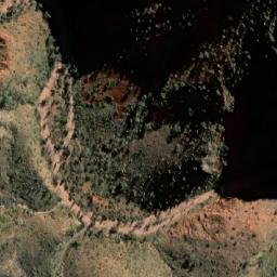 Satellite imagery of Mount Ben Dickinson, AU