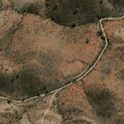 Satellite imagery of The Needles, AU