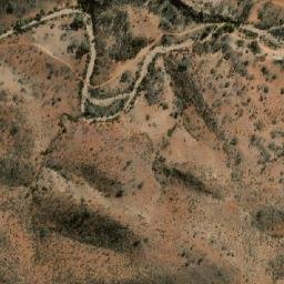 Satellite imagery of The Needles, AU