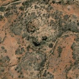 Satellite imagery of The Needles, AU
