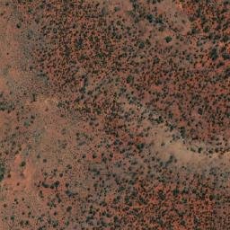 Satellite imagery of Mount Sabine, AU