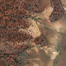 Satellite imagery of Mount Sabine, AU