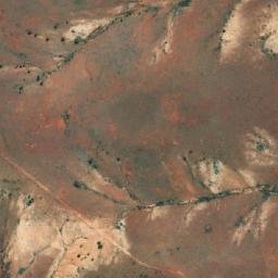 Satellite imagery of Mount Sabine, AU