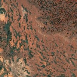 Satellite imagery of Mount Sabine, AU