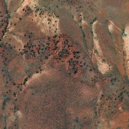 Satellite imagery of Mount Sabine, AU