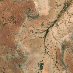 Satellite imagery of Red Hill, AU