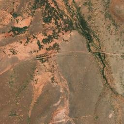 Satellite imagery of Red Hill, AU