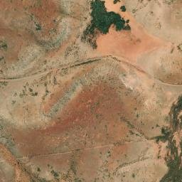 Satellite imagery of Red Hill, AU