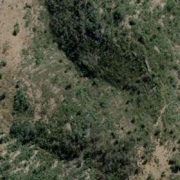 Satellite imagery of Burnt Hut Mountain, AU