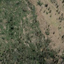 Satellite imagery of Burnt Hut Mountain, AU