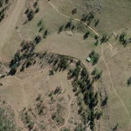 Satellite imagery of Burnt Hut Mountain, AU