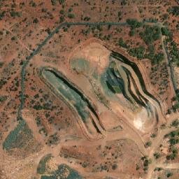 Satellite imagery of Lindsay Mine, AU