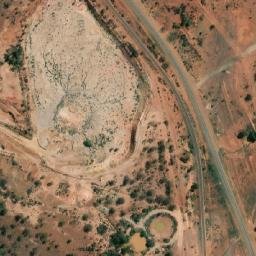 Satellite imagery of Bardoc Hill, AU