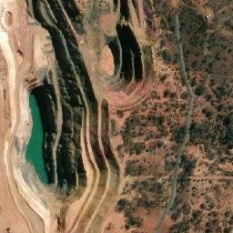Satellite imagery of Bardoc Hill, AU
