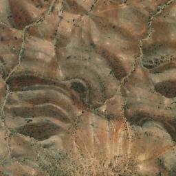 Satellite imagery of Mount Clive, AU