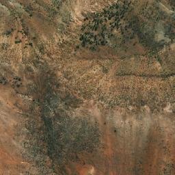 Satellite imagery of Mount Clive, AU