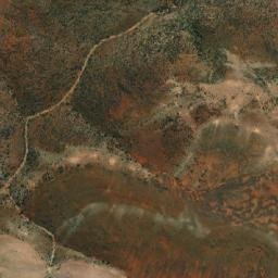 Satellite imagery of Mount Clive, AU