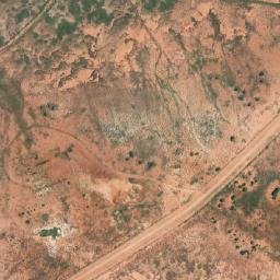 Satellite imagery of Mount Burragurry, AU