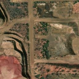 Satellite imagery of Cawse Find, AU
