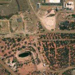 Satellite imagery of Cawse Find, AU