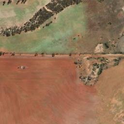 Satellite imagery of Conical Hill, AU