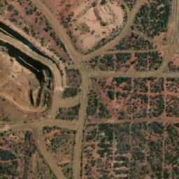 Satellite imagery of Cawse Find, AU