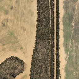 Satellite imagery of Conical Hill, AU