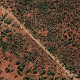 Satellite imagery of Lady Evelyn, AU