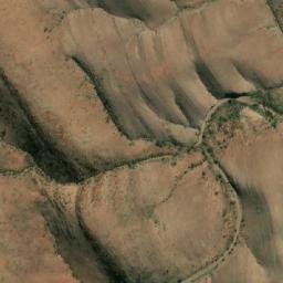 Satellite imagery of Mount Playfair, AU