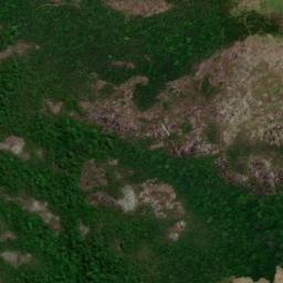 Satellite imagery of Cerro da Cria, BR