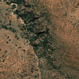 Satellite imagery of Arcoona Bluff, AU