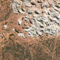 Satellite imagery of Lunatic Hill Opal Diggings, AU