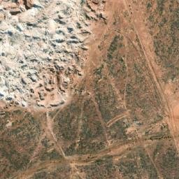 Satellite imagery of Lunatic Hill Opal Diggings, AU