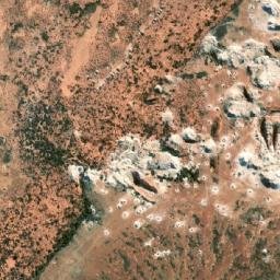 Satellite imagery of Christmas, AU