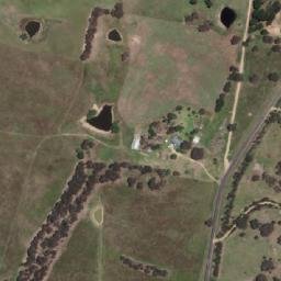 Satellite imagery of cairn, AU